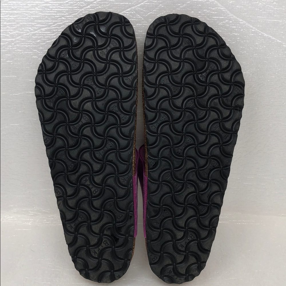 Birkenstock Sandals Braided Gizeh Fuchsia Oiled Leather Womens Size 42 - Picture 11 of 15